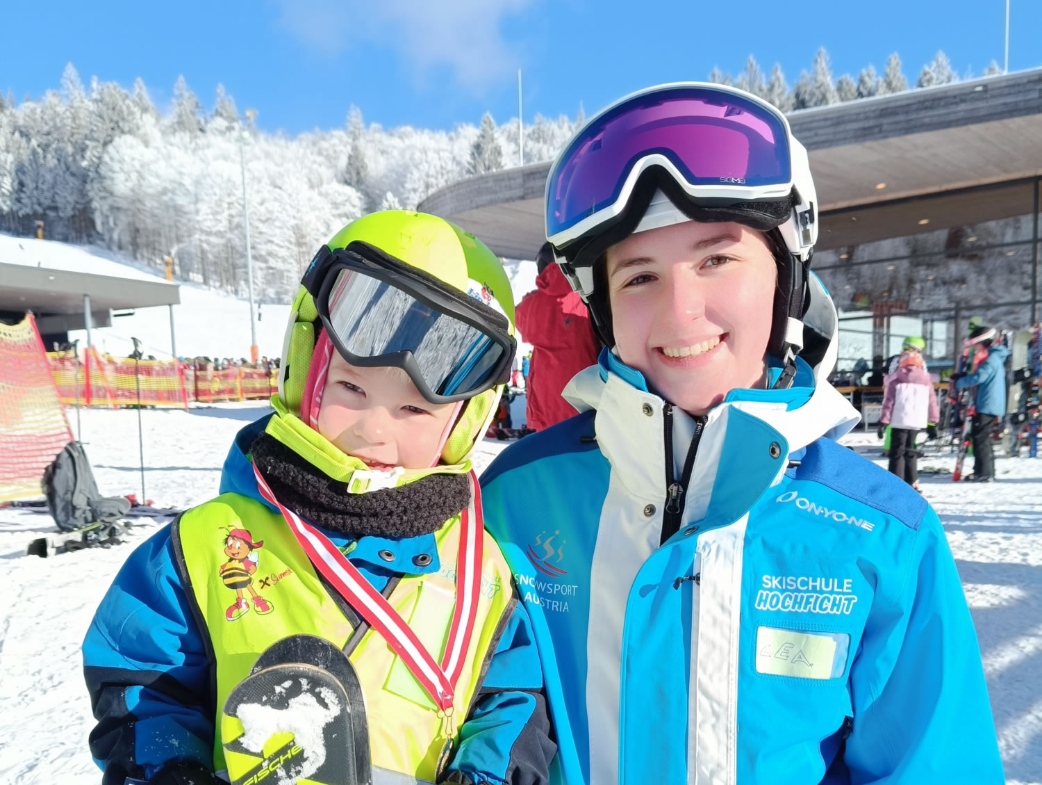 zima,dieta,ski,lyziarsky instruktor,hochficht