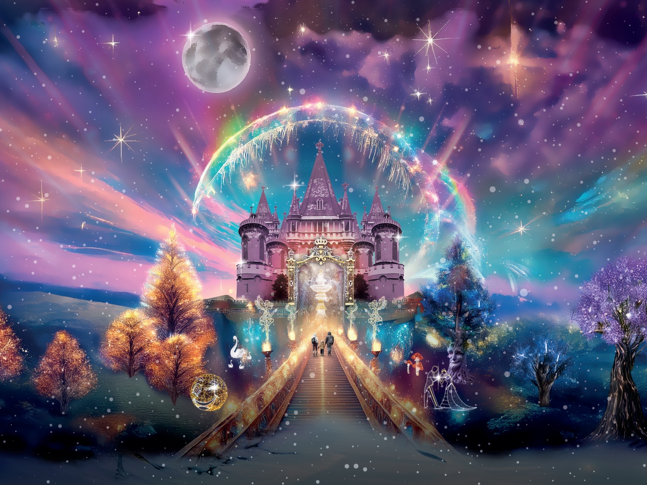 rozpravkovy zamok,svetielka