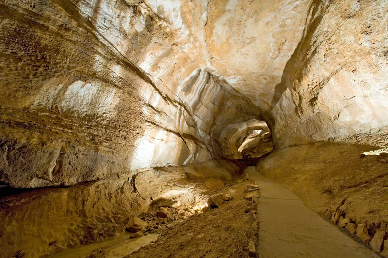 Rakusko - Dachstein, jaskyňa interiér