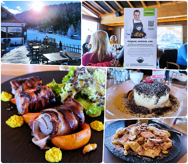 Schladming,ski amade,Reiteralm,restauracia,jedlo