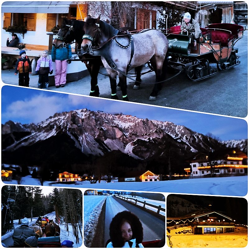 Schladming,ski amade,zima,Ramsau,kone,koč