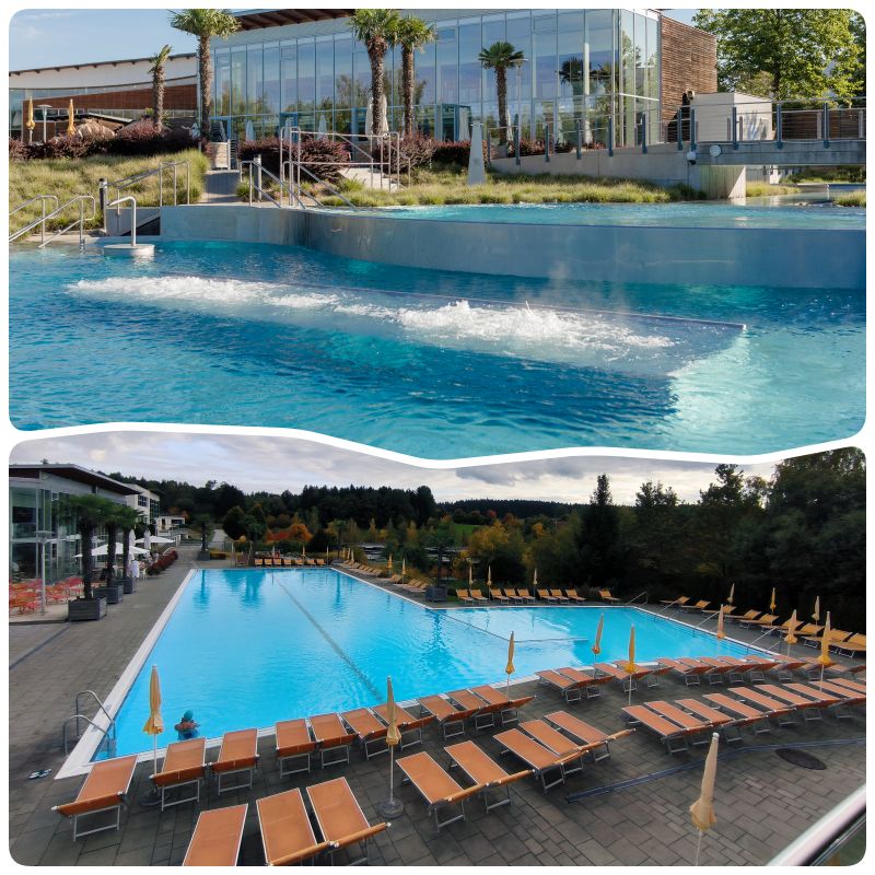 bazénový svet Geinberg plavecký a kaskádový bazén