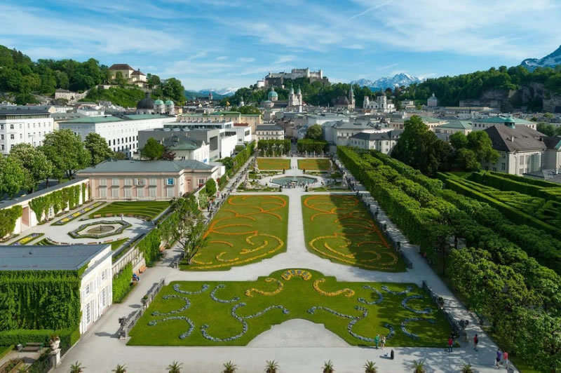 Mirabellgarten - Salzburg - Rakúsko - austria.sk