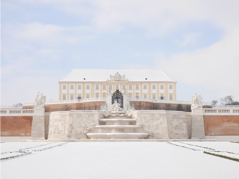 Rakúsko - Schloss Hof - zima - tip na vylet -austria.sk