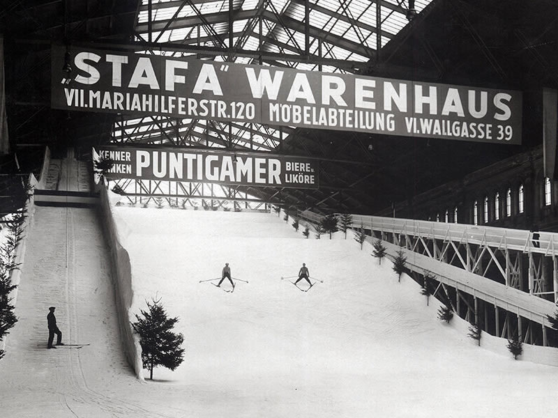 Viedeň - krytá hala - zimné športy - lyžovanie - mesto - Rakúsko - história - austria.sk
