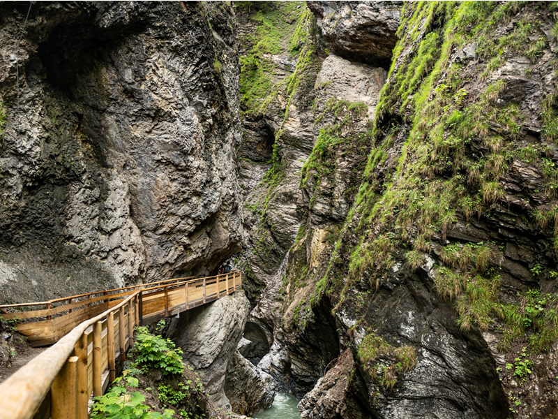 Rakusko - Salzburgerland - vodopad - tiesnava - Liechtensteinklamm - austria.sk