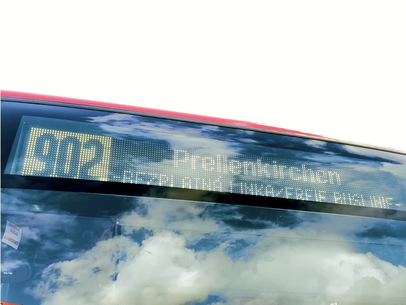 autobus,doprava,do Rakuska,linka 902, zadarmo,skusobna doba,austriask
