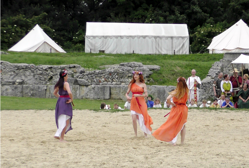 Carnuntum - rimania - festival - kam s detmi - rakusko - vylet
