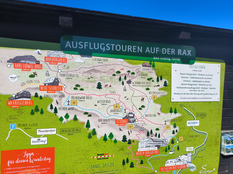 Raxalm-Berggasthof, Rax, Rax-Seilbahn, lanovka, mapa, typ na vylet, z Bratislavy,austriask, Rakusko