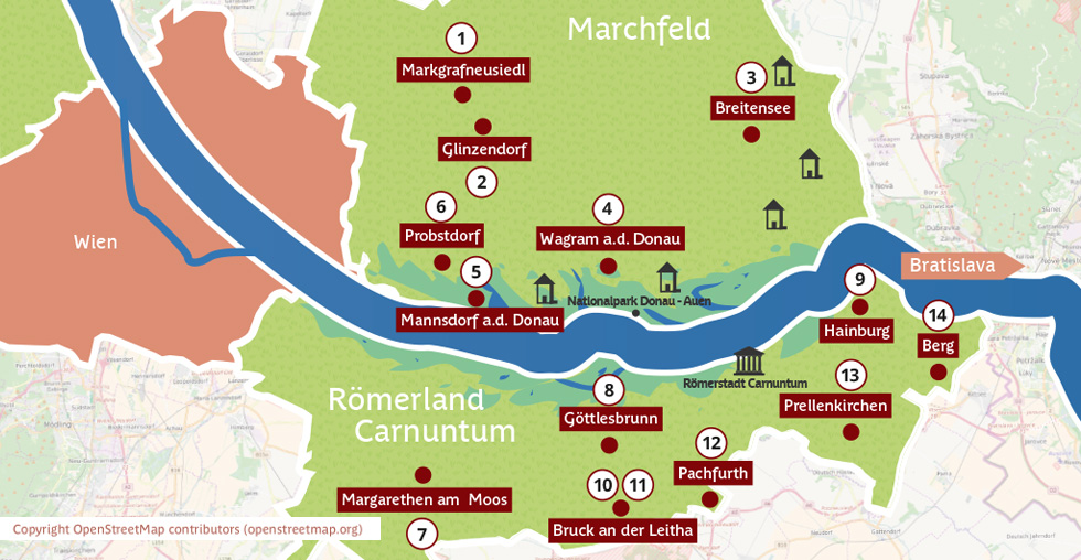 Bratislava - ochutnávky - víno - Carnuntum - Schloss Hof