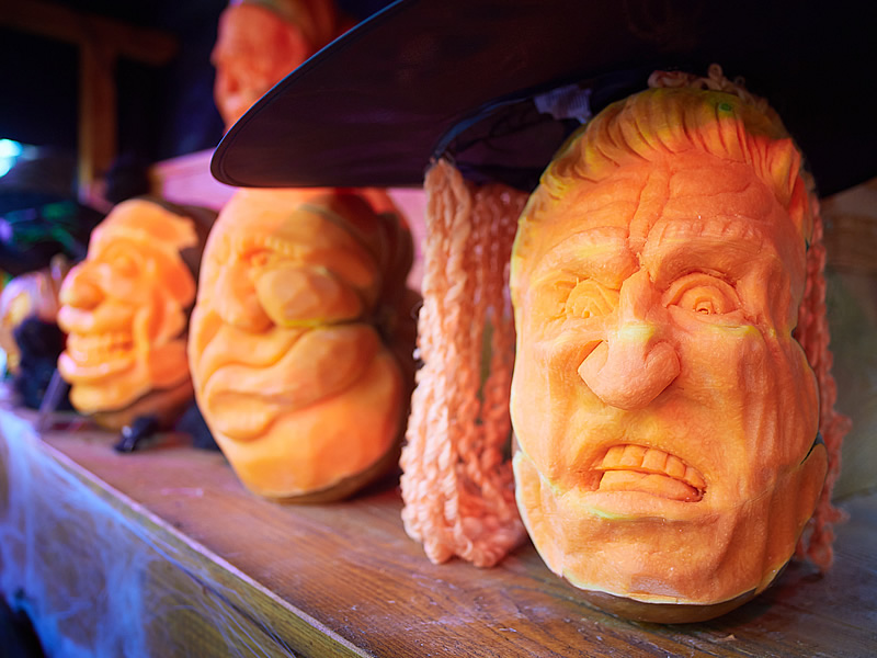 Rakusko - Burgenland - Familypark - kolotoce - Halloween