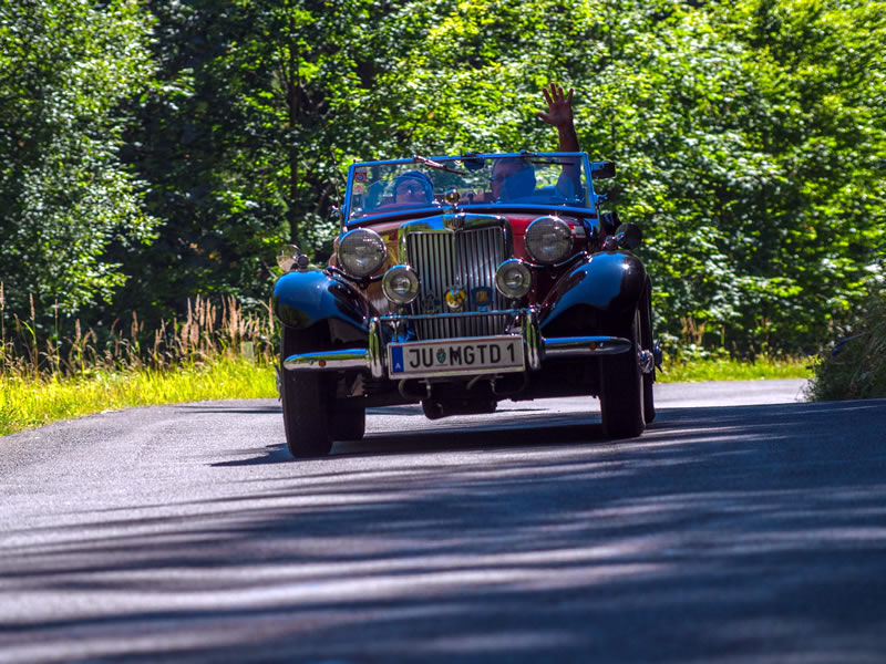 veteran,rally,cesta,historia,zazitok,Hochsteiermark Classic,Rakusko