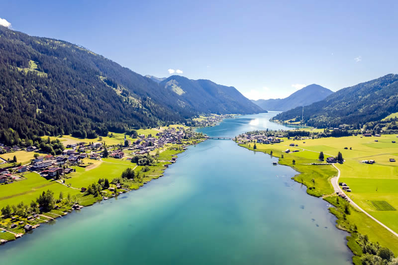 Rakusko - Korutansko - jazero - Weissensee - austria.sk