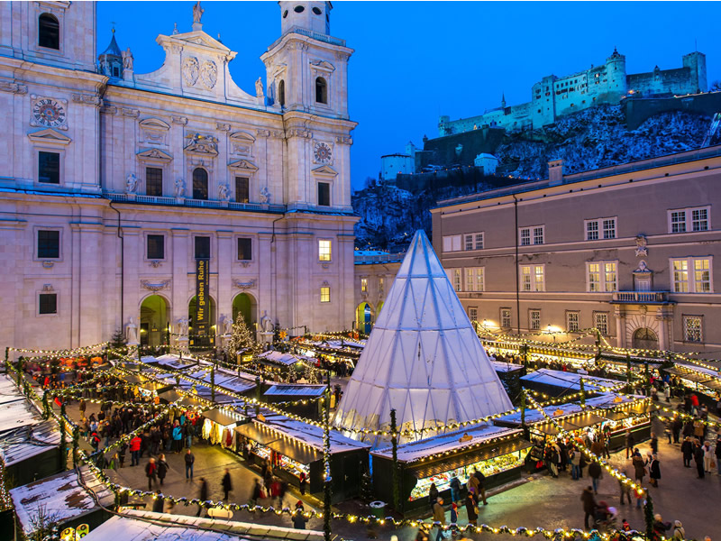 Salzburg - Rakusko - Vianocne trhy - austria.sk