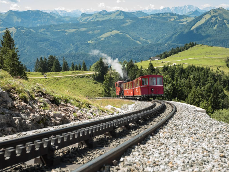 Salzburgerland - Wolfgangsee - výlet - leto - dovolenka - austria.sk
