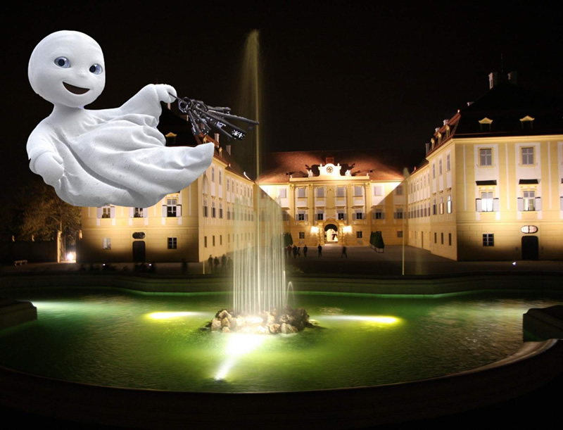 Rakusko - Schloss Hof - Halloween - strasidla - kam s detmi - austria.sk