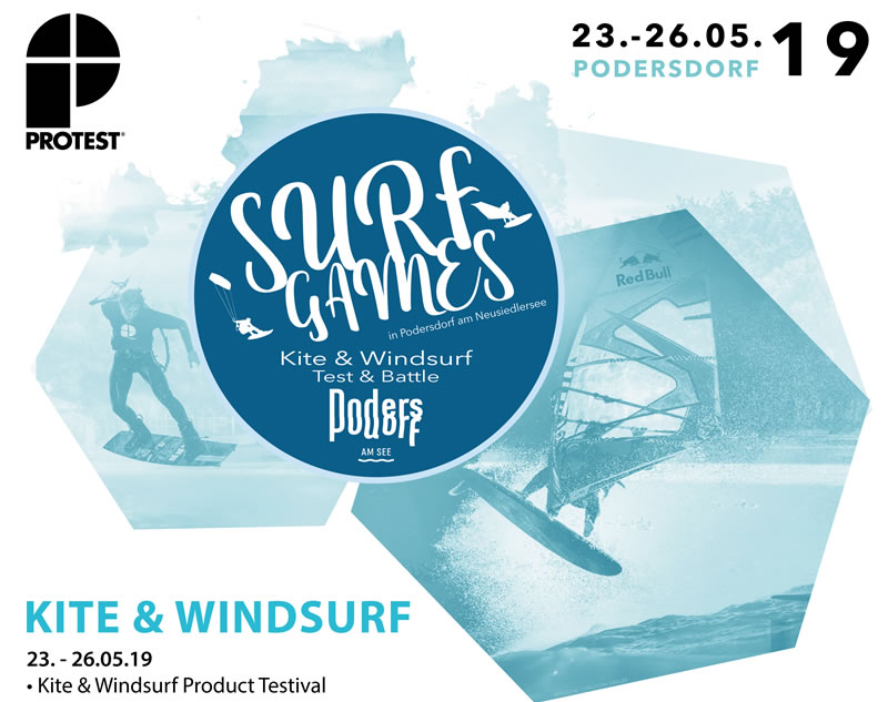 Rakúsko - windsurfing - kite - Neusiedler See