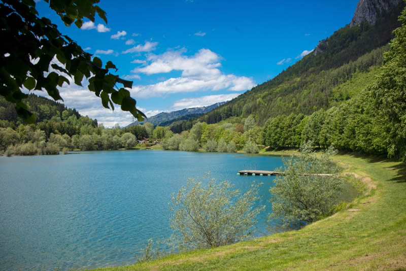 Rakusko - jazero - strkovisko - plavanie - nudaplaz - austria.sk