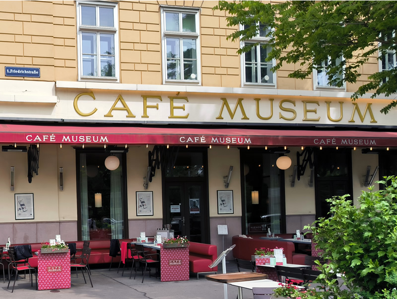 kaviaren Cafe Museum vo Viedni