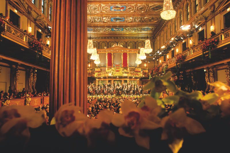 Viedeň - Wien - Rakúsko - austria.sk - nový rok - filharmonici - koncert